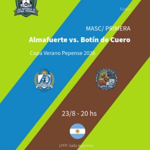 23/08 Liga Pepenses - Almafuerte vs. Botín de Cuero
