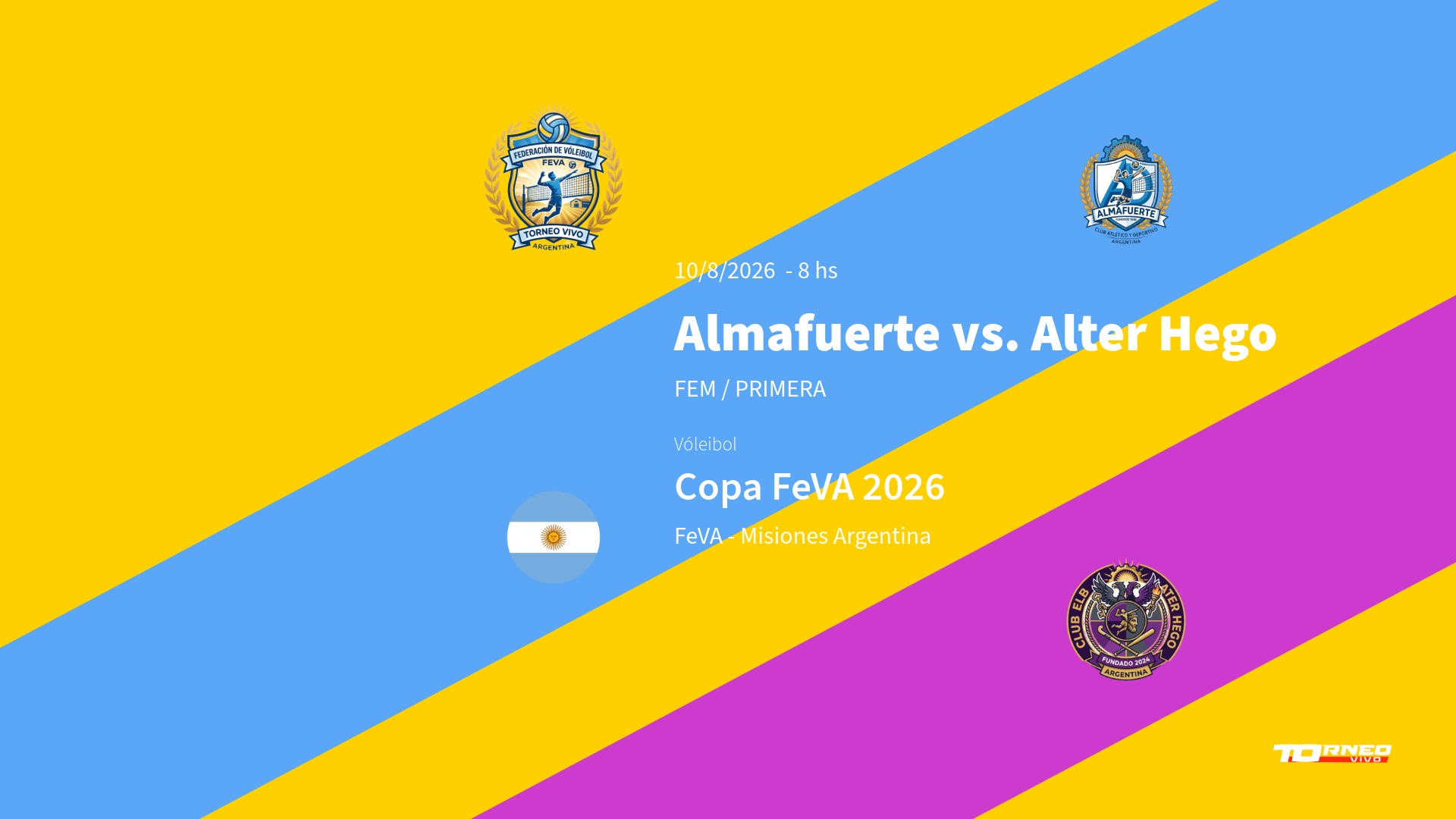 2026/08/10 Copa FeVA - Primera FEM - Almafuerte vs. Alter Hego