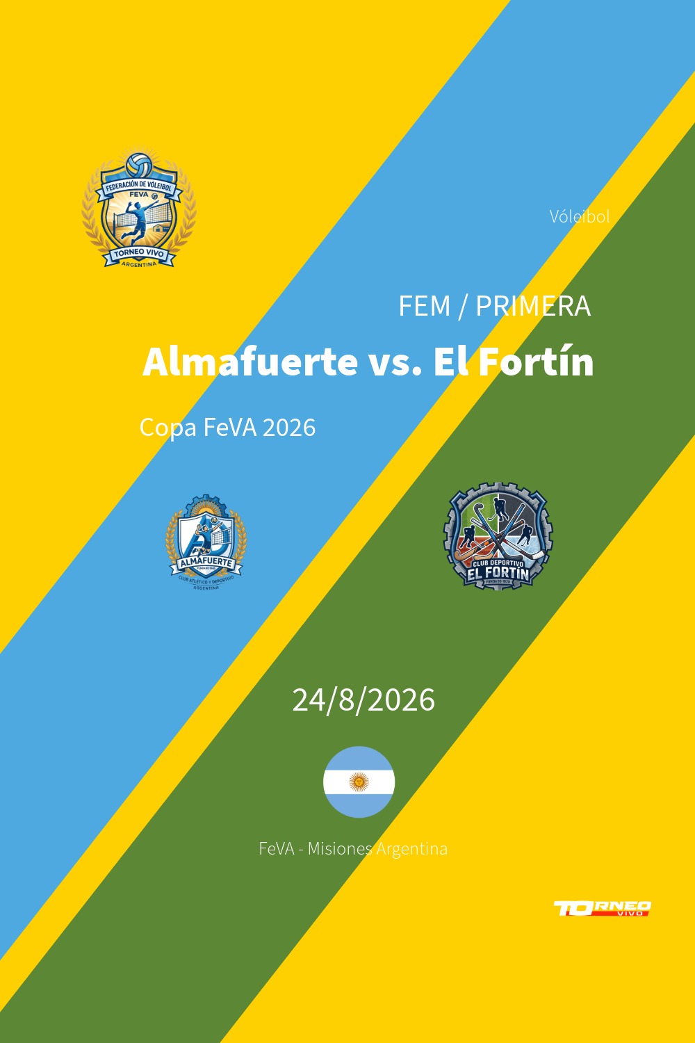 24/08 Copa FeVA - Almafuerte vs. El Fortín