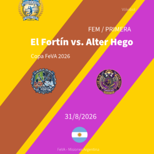 31/08 Copa FeVA - El Fortín vs. Alter Hego