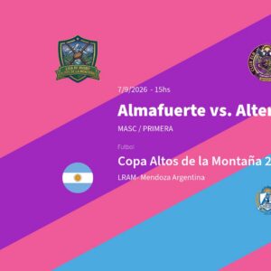 07/09 Copa Altos de la Montaña - Almafuerte vs. Alter Hego